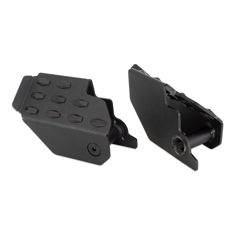 I-Line 2pc Front Door Foot Rest Pedal Anti-Slip - IAG-ACC-F3098 image 5