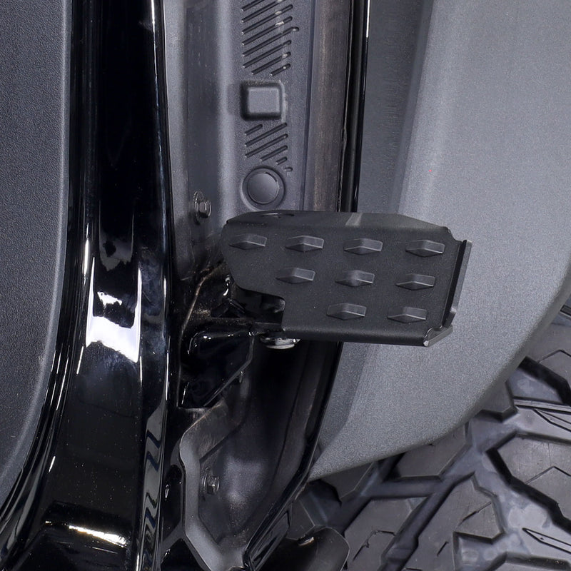 I-Line 2pc Front Door Foot Rest Pedal Anti-Slip - IAG-ACC-F3098 image 10