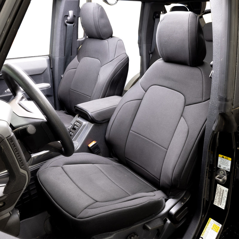 I-Line Seat Cover Set Black Neoprene - IAG-ACC-F3105