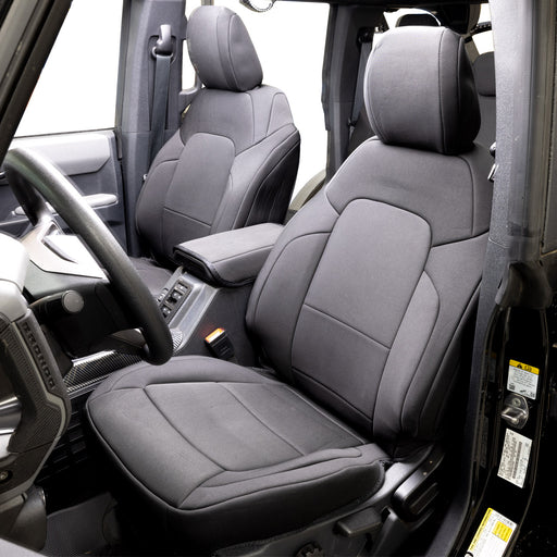 I-Line Seat Cover Set Black Neoprene - IAG-ACC-F3105