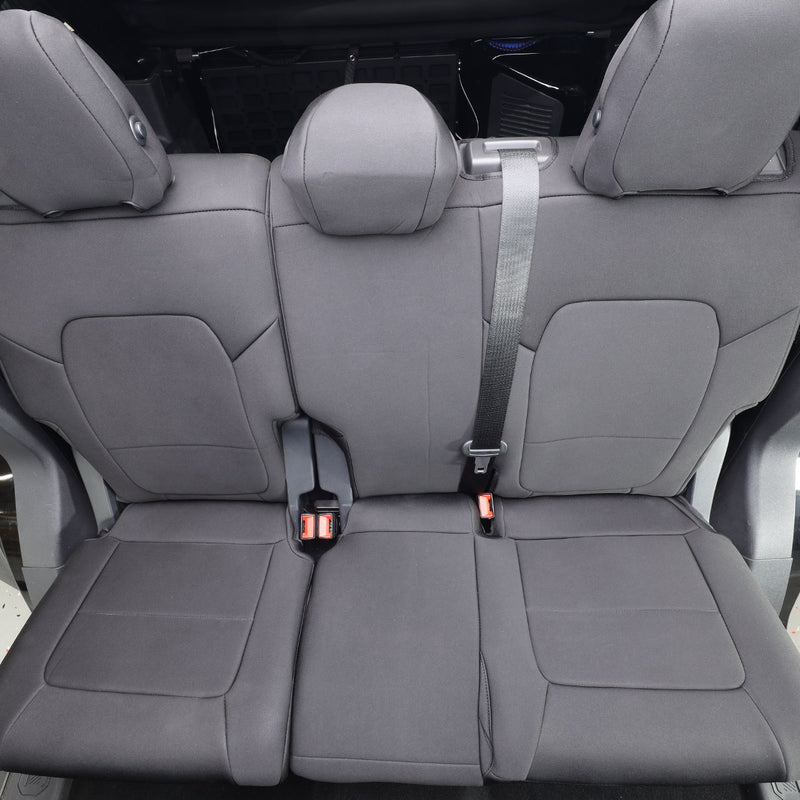 I-Line Seat Cover Set Black Neoprene - IAG-ACC-F3105 image 3