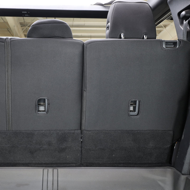 I-Line Seat Cover Set Black Neoprene - IAG-ACC-F3105 image 4