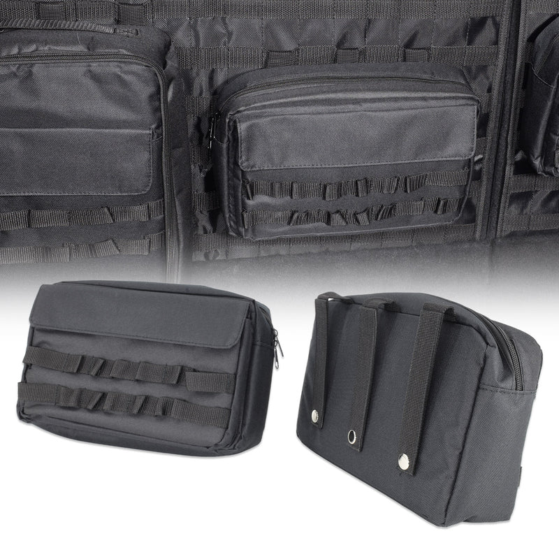 I-Line Rear Seat Back Organizer Panels with Storage Bags 5pc - IAG-ACC-F3129 image 12