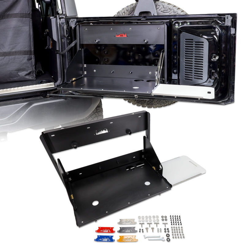 I-Line Tailgate Table with Integrated Cutting Board - IAG-ACC-F3142