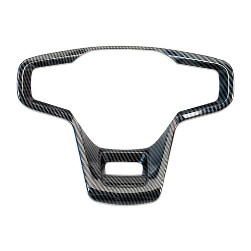 I-Line Gloss Carbon Steering Wheel Accent Cover - IAG-ACC-F3143 image 2