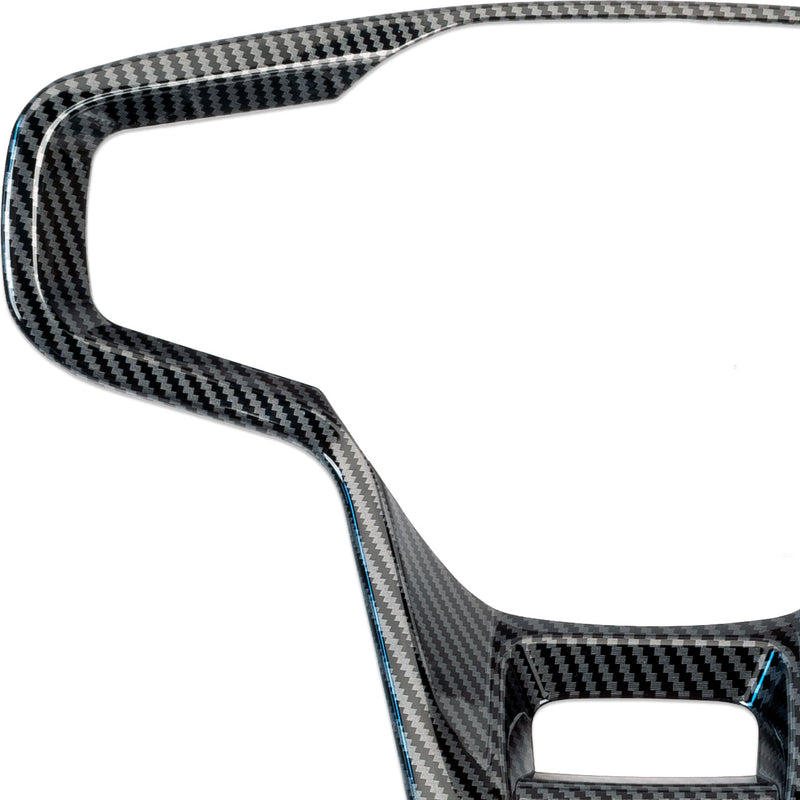 I-Line Gloss Carbon Steering Wheel Accent Cover - IAG-ACC-F3143 image 5
