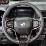 I-Line Gloss Carbon Steering Wheel Accent Cover - IAG-ACC-F3143 image 6