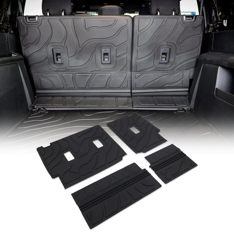 I-Line TPE Terrain Pattern Molded Rear Seat Protector Mat - IAG-ACC-F3183
