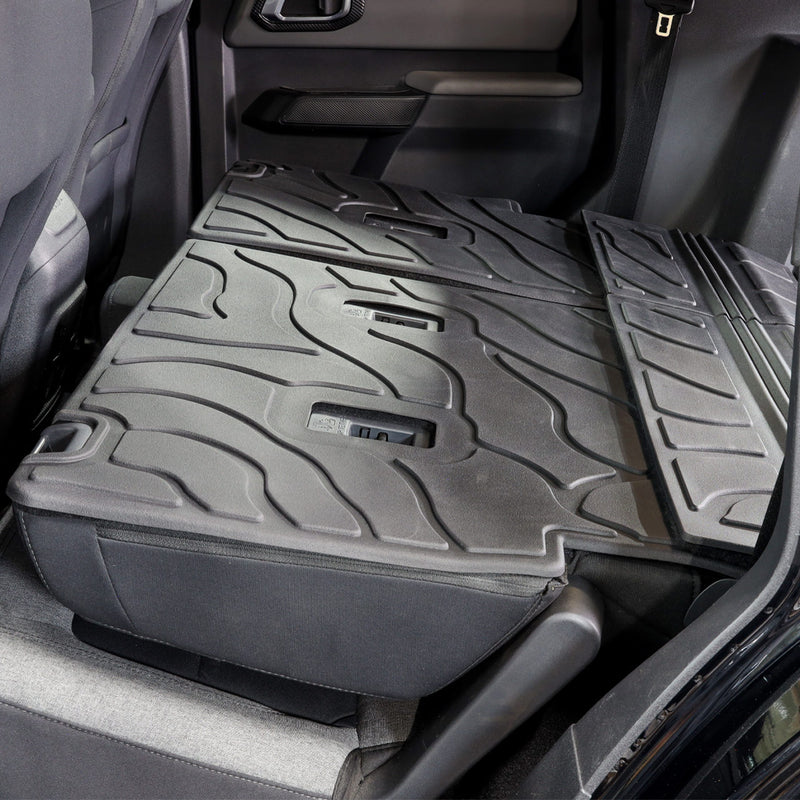 I-Line TPE Terrain Pattern Molded Rear Seat Protector Mat - IAG-ACC-F3183 image 3