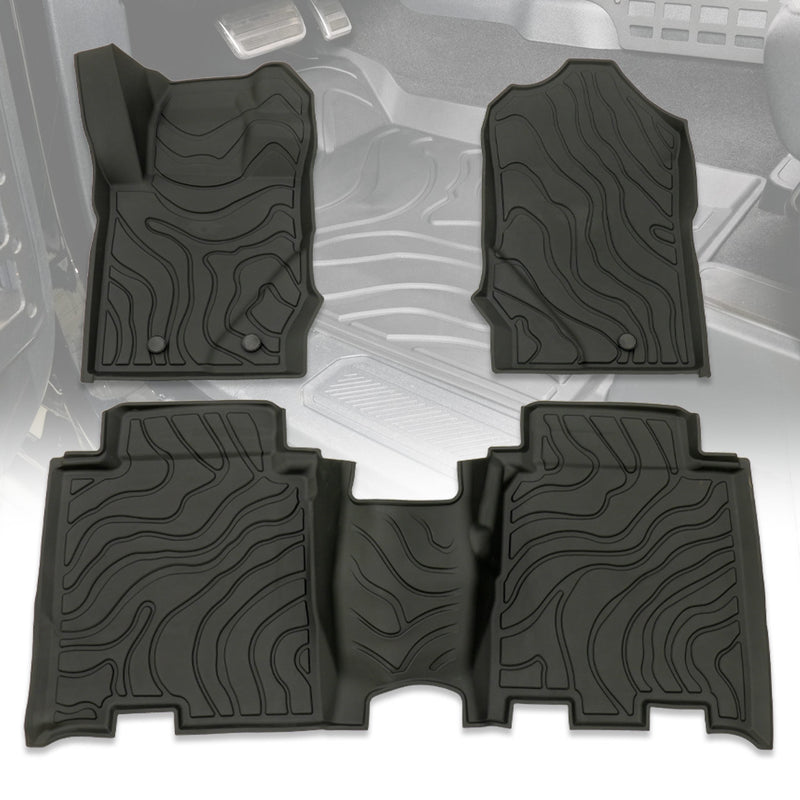 I-Line TPE Terrain Pattern Molded Floor Mats - IAG-ACC-F3185