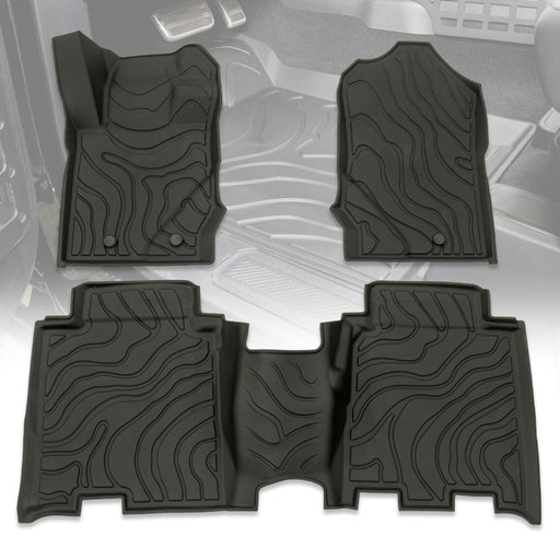 I-Line TPE Terrain Pattern Molded Floor Mats - IAG-ACC-F3185