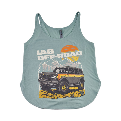 Retro Mountain Stonewash Green Tank Top - XXL - IAG-APP-2111XXL image 2