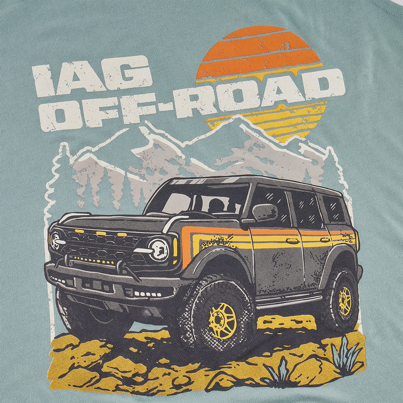 Retro Mountain Stonewash Green Tank Top - Medium - IAG-APP-2111M image 7