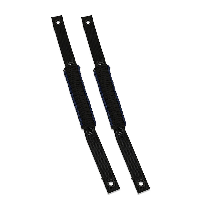 Paracord Grab Handle 2-Piece Set - Dark Blue - IAG-BDY-F1102AB image 2