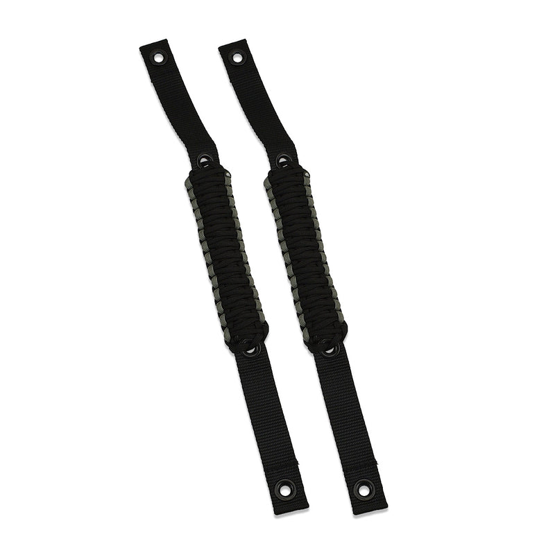 Paracord Grab Handle 2-Piece Set - Dark Gray - IAG-BDY-F1102CDG image 2