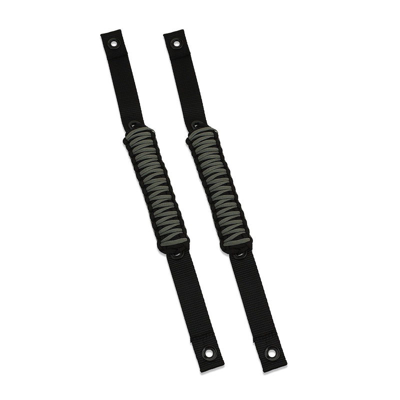 Paracord Grab Handle 2-Piece Set - Dark Gray - IAG-BDY-F1102CDG