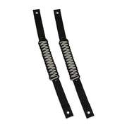 Paracord Grab Handle 2-Piece Set - Silver - IAG-BDY-F1102IS