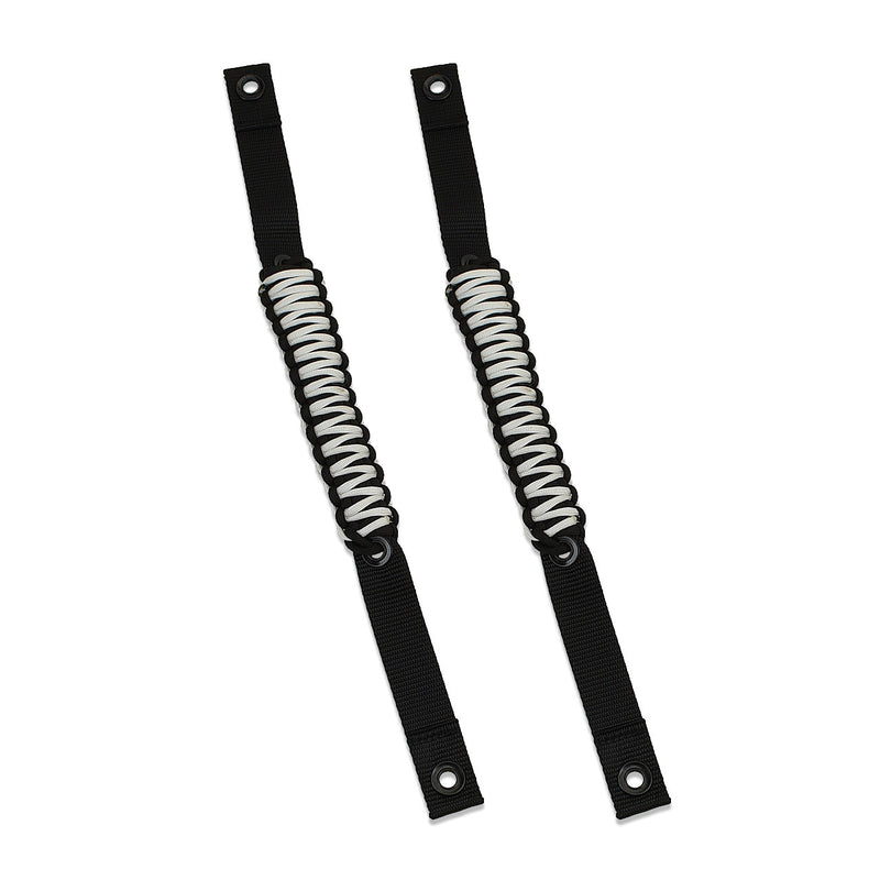 Paracord Grab Handle 2-Piece Set - White - IAG-BDY-F1102OW