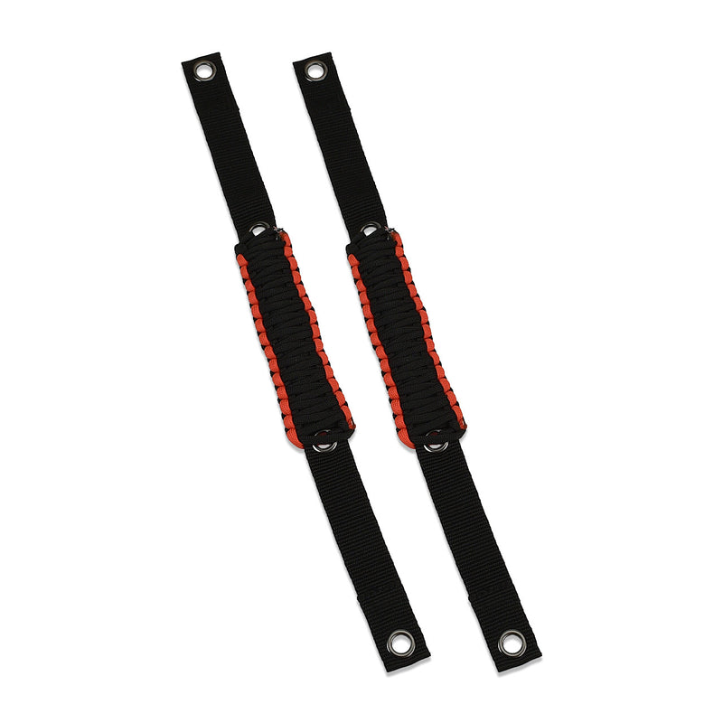 Paracord Grab Handle 2-Piece Set - Red - IAG-BDY-F1102RR image 2