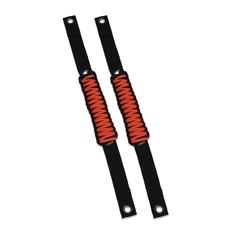 Paracord Grab Handle 2-Piece Set - Red - IAG-BDY-F1102RR