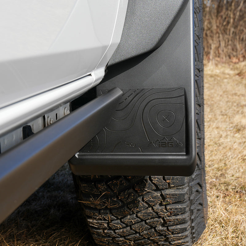 Trail Shield Adjustable Mud Flaps Front Set Only For 2021+ Ford Bronco - IAG-BDY-F1302 image 3