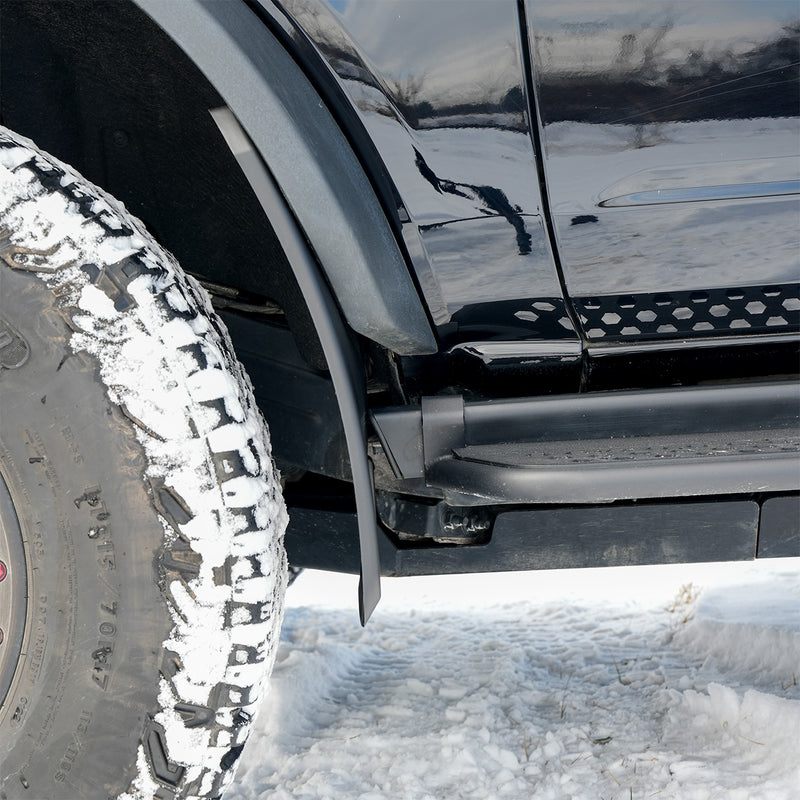 Trail Shield Adjustable Mud Flaps Front & Rear Set For 2021+ Ford Bronco - IAG-BDY-F1304 image 19