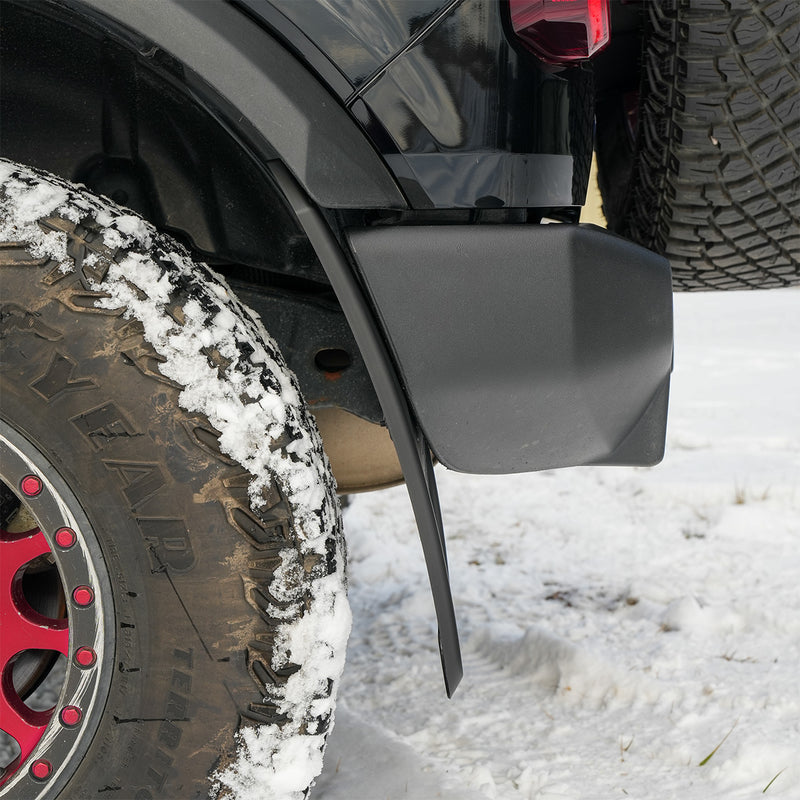 Trail Shield Adjustable Mud Flaps Front & Rear Set For 2021+ Ford Bronco - IAG-BDY-F1304 image 20