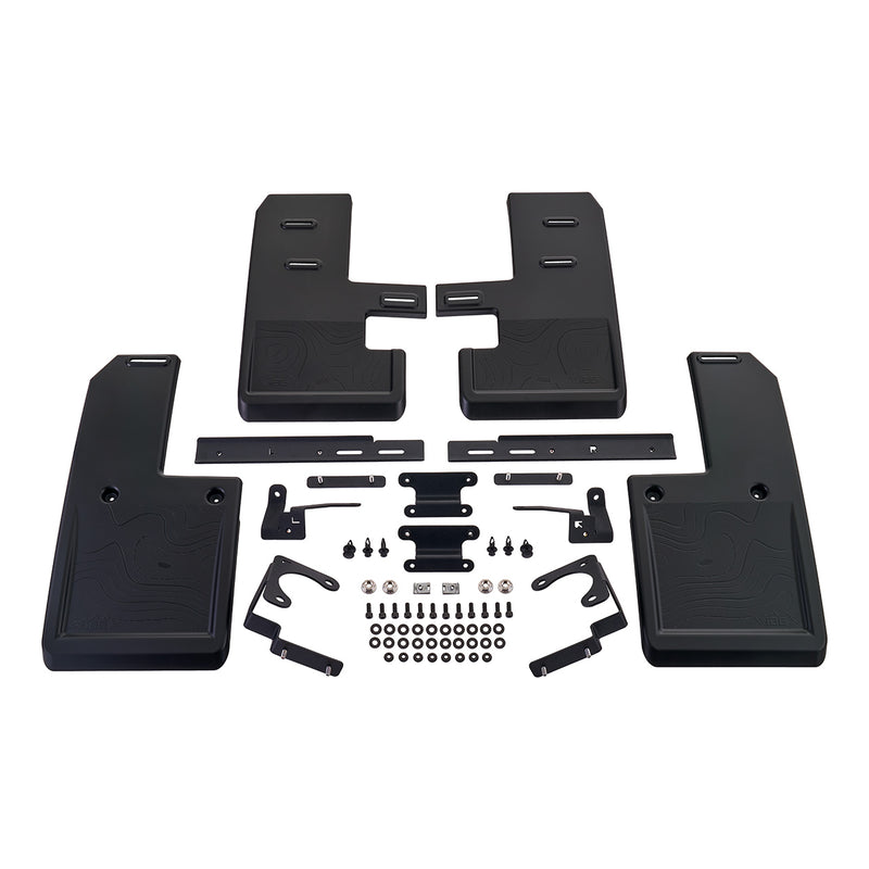 Trail Shield Adjustable Mud Flaps Front & Rear Set For 2021+ Ford Bronco - IAG-BDY-F1304 image 4