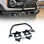 FMS OE Style Capable Bull Bar With Black Recovery Points - IAG-BDY-F1450BK