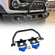 FMS OE Style Capable Bull Bar With Blue Recovery Points - IAG-BDY-F1450BL