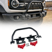 FMS OE Style Capable Bull Bar With Red Recovery Points - IAG-BDY-F1450RD