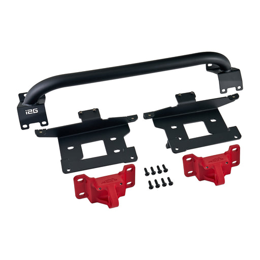 FMS Mini Capable Bull Bar With Red Recovery Points - IAG-BDY-F1451RD image 2
