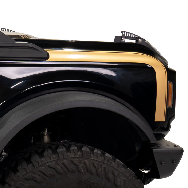 Boss Style Vinyl Side Stripe Kit Gold - IAG-BDY-F2080GD image 4