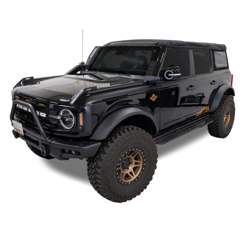 Boss Style Vinyl Side Stripe Kit Matte Black - IAG-BDY-F2080MBK image 2