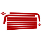 Boss Style Vinyl Side Stripe Kit Red - IAG-BDY-F2080RD image 3