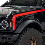 Boss Style Vinyl Side Stripe Kit Red - IAG-BDY-F2080RD image 4