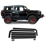 Boss Style Vinyl Side Stripe Kit Matte Black - IAG-BDY-F2081MBK