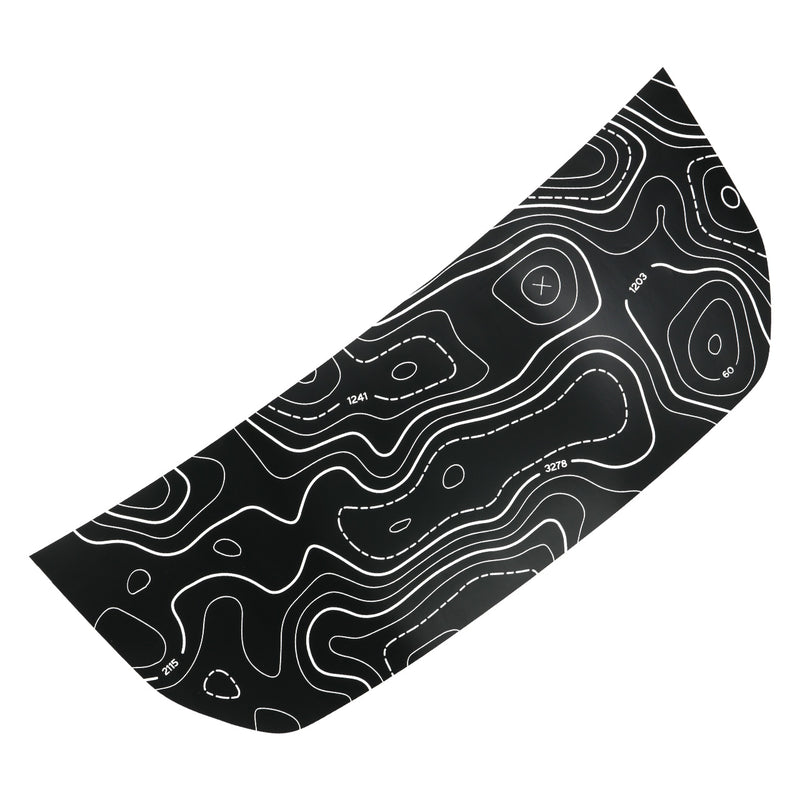 Front Hood Graphic - Topograph Design - IAG-BDY-F2083 image 5