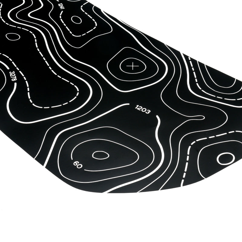 Front Hood Graphic - Topograph Design - IAG-BDY-F2083 image 6