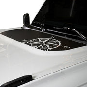 Front Hood Graphic - Compass Design - IAG-BDY-F2084 image 3