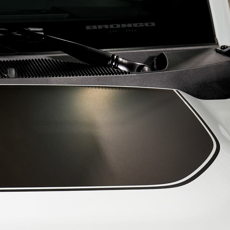 Front Hood Graphic - Solid W/ Pin Stripe - IAG-BDY-F2086 image 4