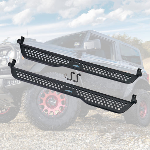 Full Length EZ-Step® Add-on 2 Door Area51 Logo - IAG-BDY-F2225A51