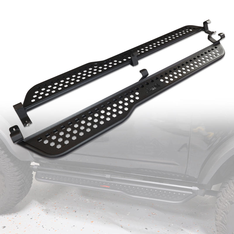 Full Length EZ-Step® Add-on 2 Door Black Logo - IAG-BDY-F2225BK