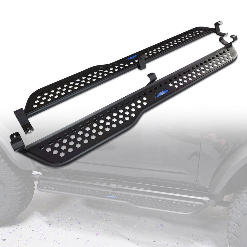 Full Length EZ-Step® Add-on 2 Door Blue Logo - IAG-BDY-F2225BL