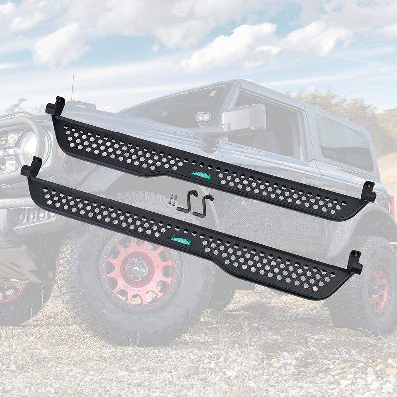 Full Length EZ-Step® Add-on 2 Door Black Logo - IAG-BDY-F2225GT