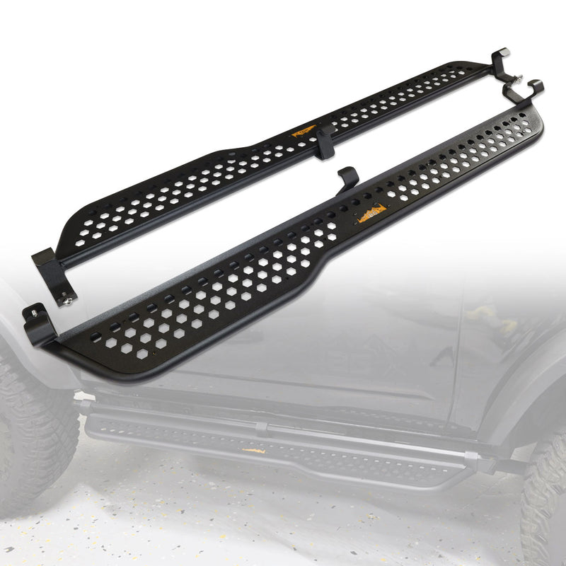 Full Length EZ-Step® Add-on 2 Door Orange Logo - IAG-BDY-F2225OR