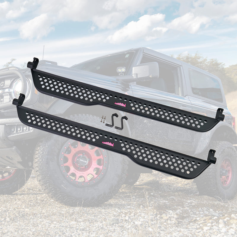 Full Length EZ-Step® Add-on 2 Door Black Logo - IAG-BDY-F2225PK