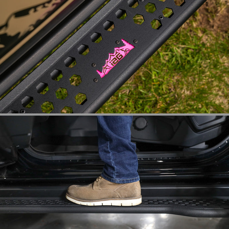 Full Length EZ-Step® Add-on 2 Door Black Logo - IAG-BDY-F2225PK image 2