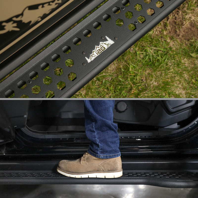 Full Length EZ-Step® Add-on 2 Door White Logo - IAG-BDY-F2225WH image 2