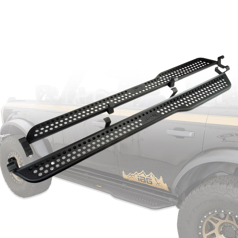 Full Length EZ-Step® Add-on Black Logo 4 Door (1 Pair) - IAG-BDY-F2226BK image 8